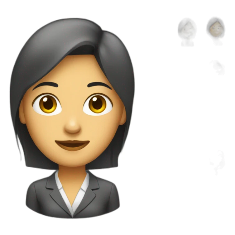 businesswoman sticker