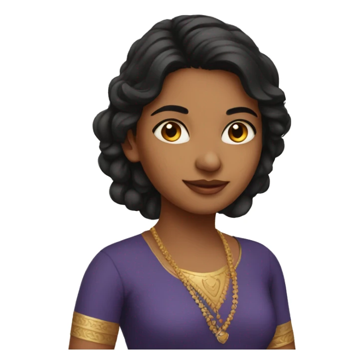 beautiful british indian girl sticker