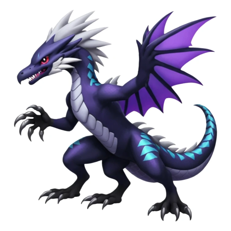 Silvally-Nargacuga-Venom-fusion, full nody sticker