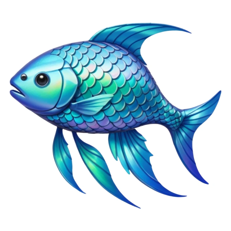 High resolution of  full body fish without distorted , extra hybrid sticker