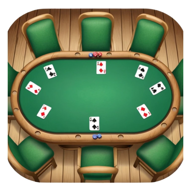 Poker Table: Standard Green Oval Table



 sticker