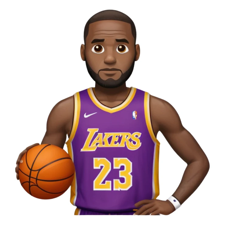 LeBron  sticker