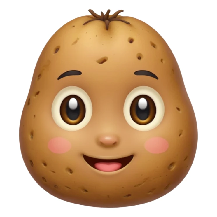 Chibi potato sticker