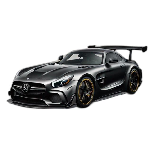 Mercedes Gtr black series sticker