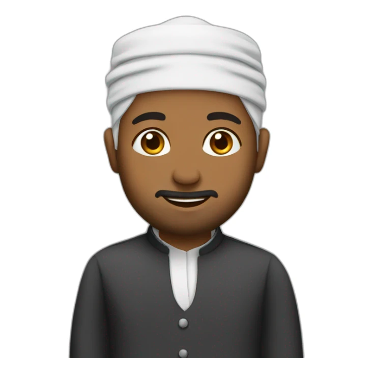 Muslim Shalat sticker