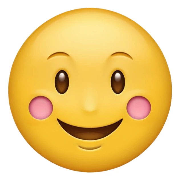 Round face emoji sticker  😁- radiant smiley face with smiling eyes sticker