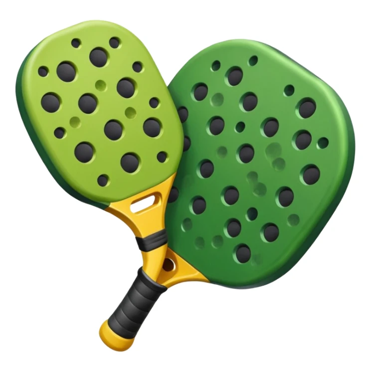 pelota de pickleball Verde sola sticker
