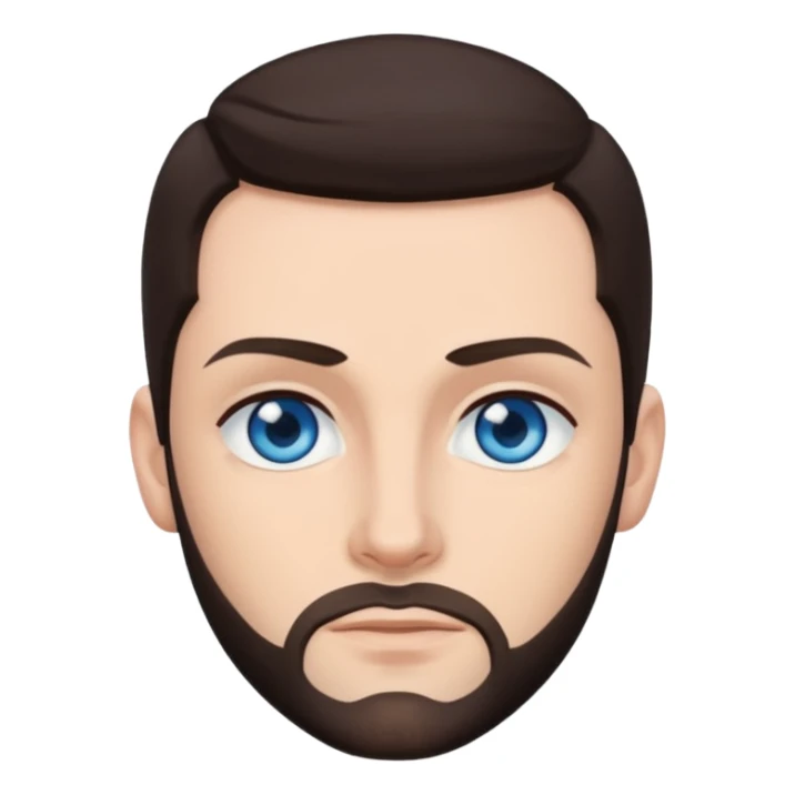 Shane Lynch with blue eyes, dark brown hair  sticker