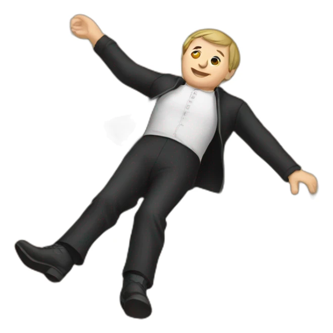 Martin Luther Germany rolling on the floor sticker