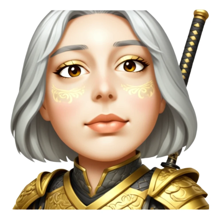 Golden Samurai sticker