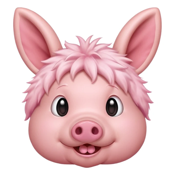 Can you do a mix of a bunny and a pig sticker