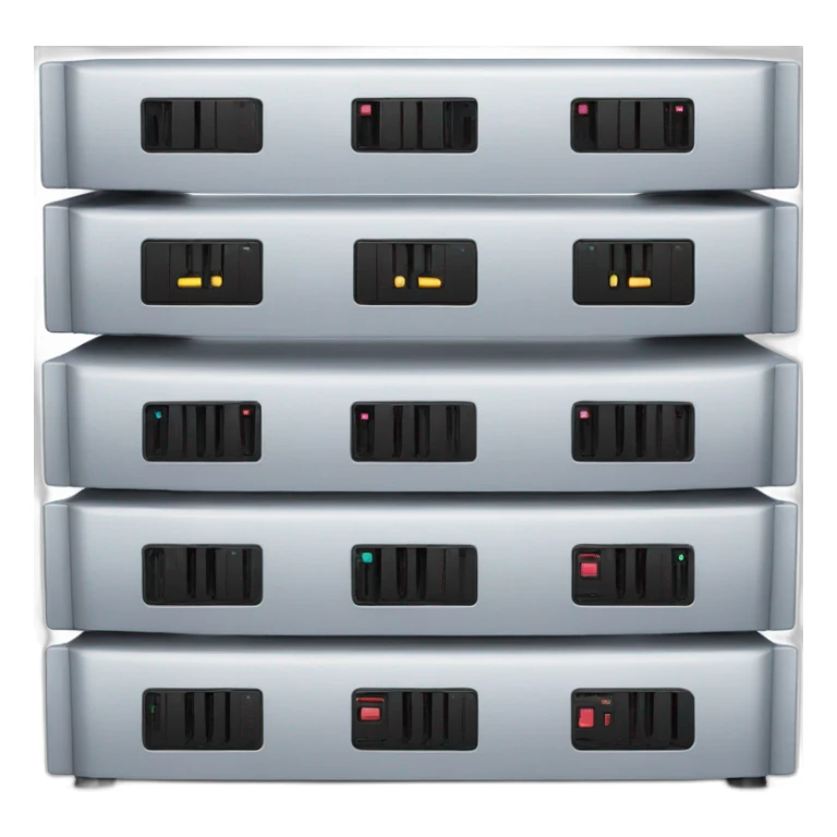 synology nas 4bay black sticker