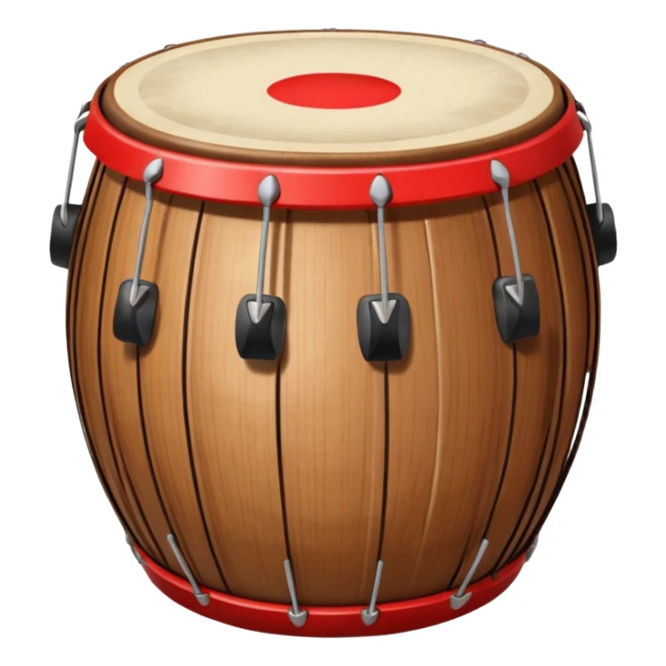 Create a instrument of tabla emoji sticker