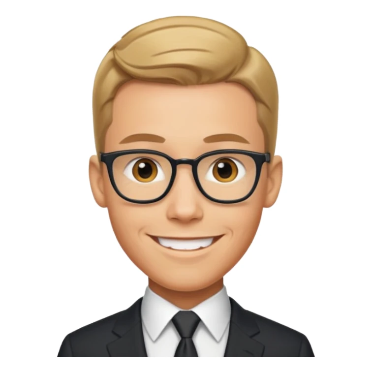 The super-realistic President of Finland, Alexander Stubb sticker