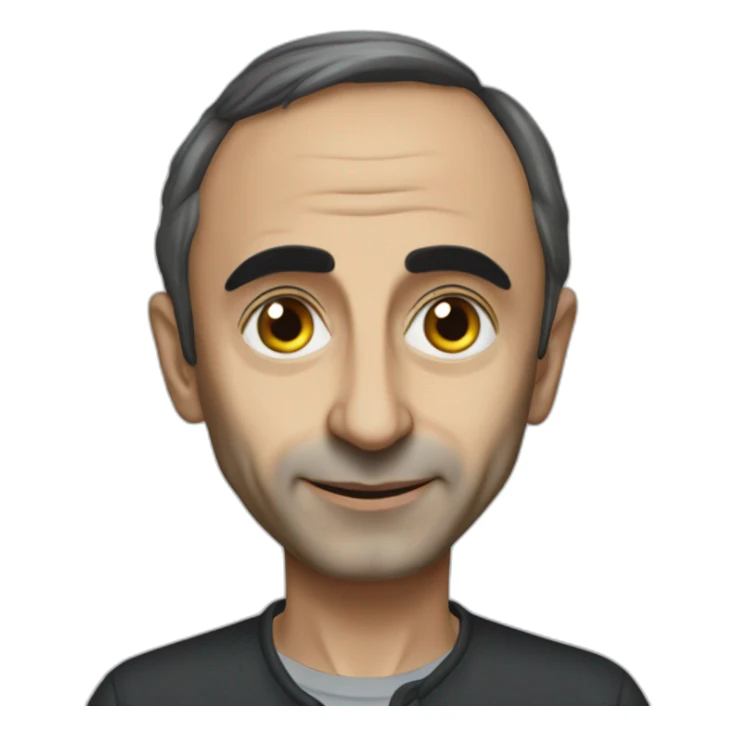 Éric Zemmour  à une africaine sticker