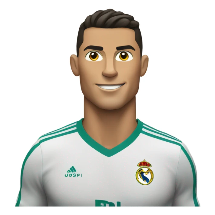 cristiano ronaldo cartoon  sticker
