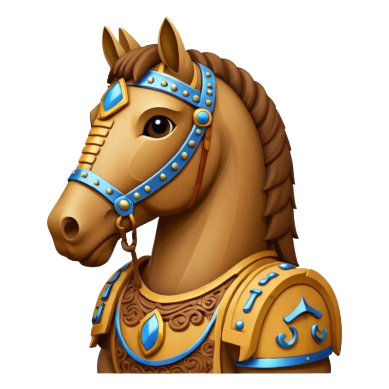 emoji about a men trojan sticker