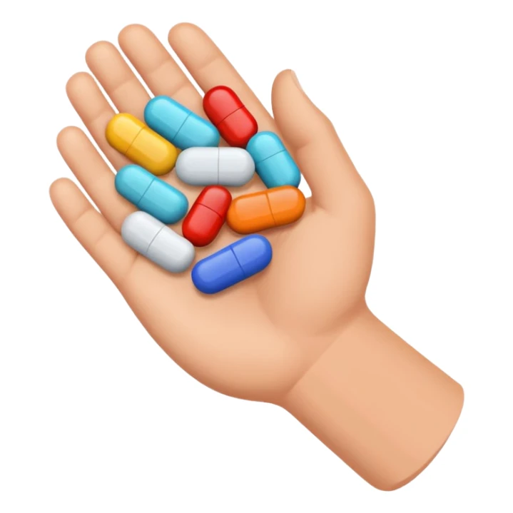 Handful of health sticker