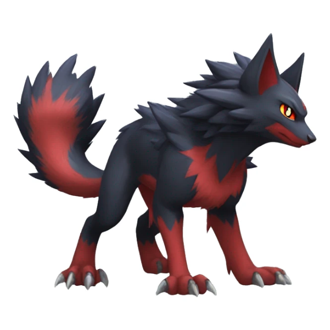 Nargacuga-Litten-Zoroark full body sticker