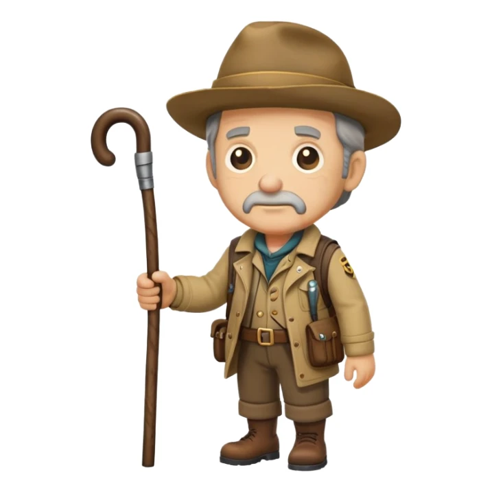 Charles Muntz villain explorer from Up sticker