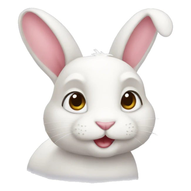 Bunny sticker
