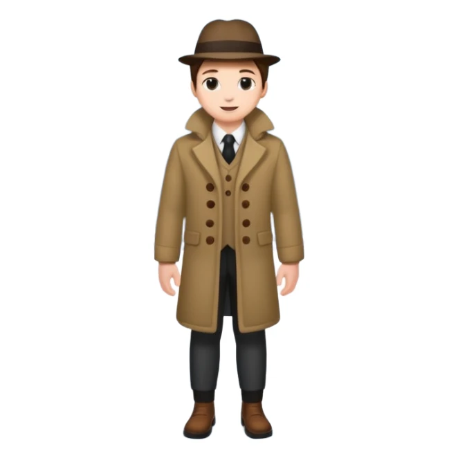 Realistic wild natural elegant snow, full body sticker