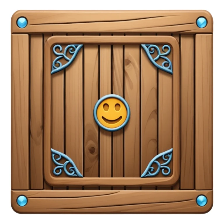 quoridor board game with wooden fences sticker