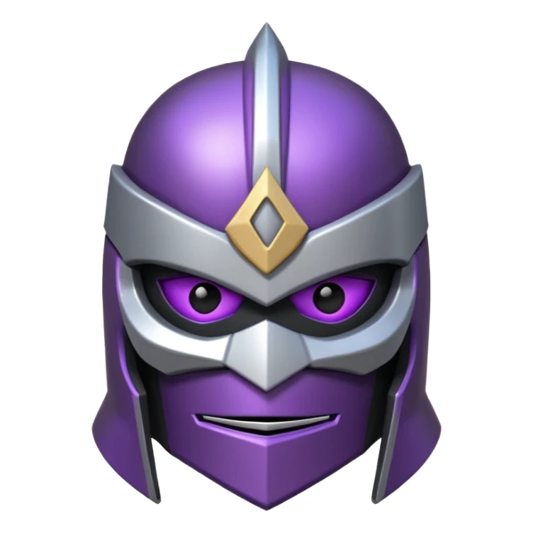 master shredder's helmet from teenage mutant ninja turtles sticker