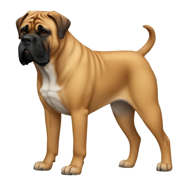 Bullmastiff Dog Breed Full Body sticker