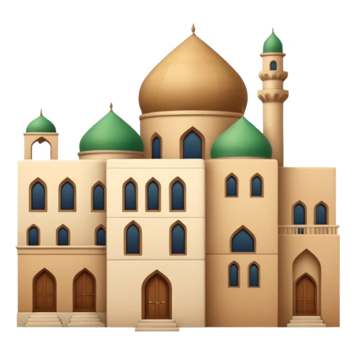 little city and small home, Iranian-style sticker