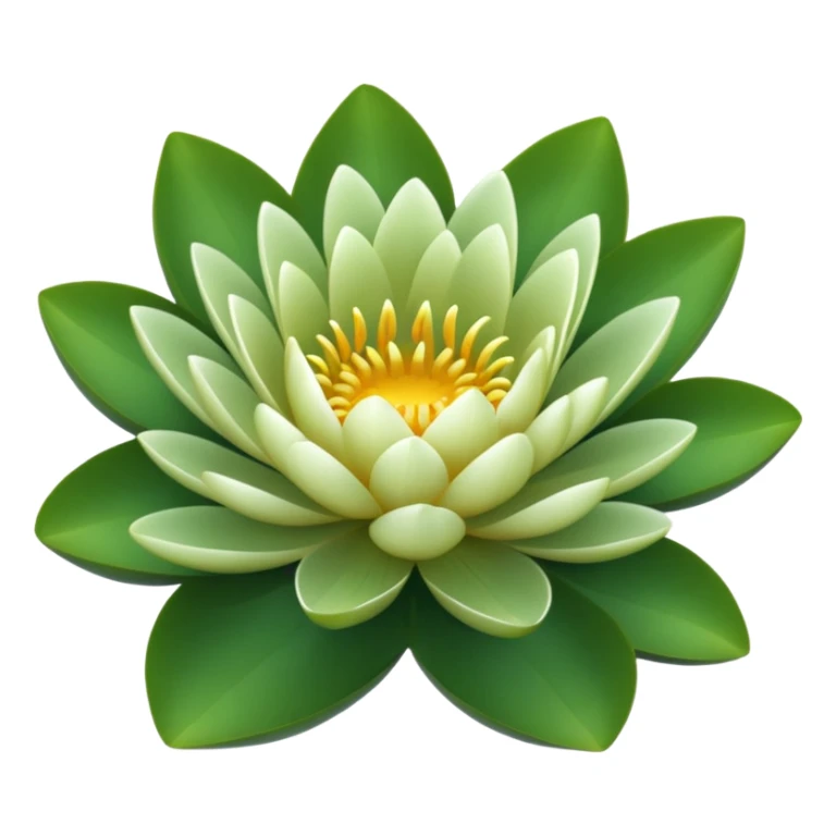 I want a emoji of water lily sticker