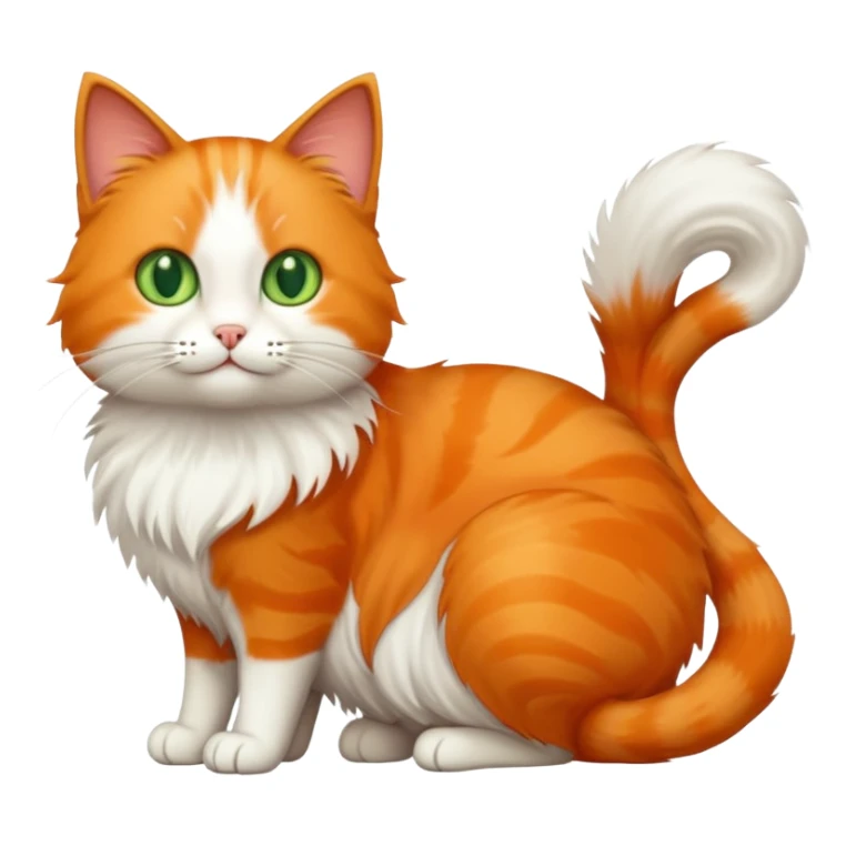 make the tail longer facing the left and the belly smaller sticker