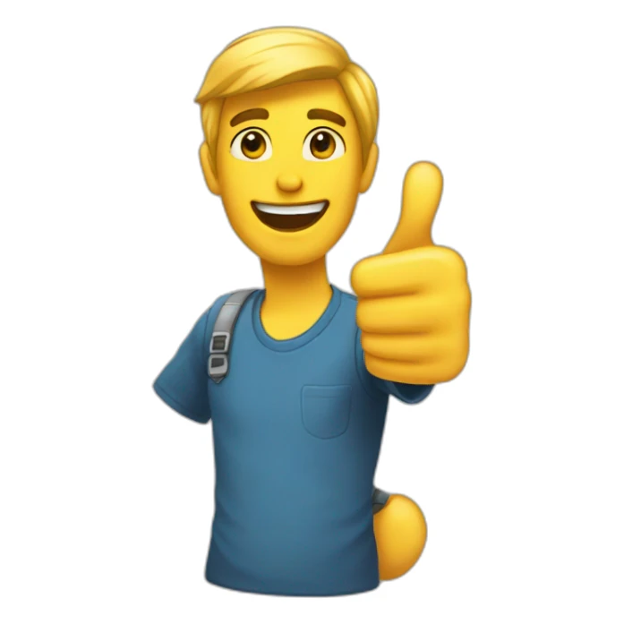 loads-of-thumbs-up sticker