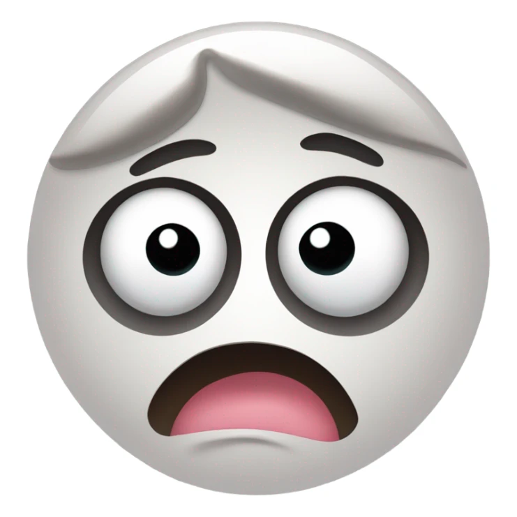 so so so so tired emoji with tongue out sticker