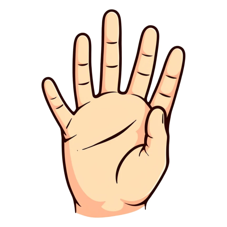 movie director hand frame gesture, film framing sticker