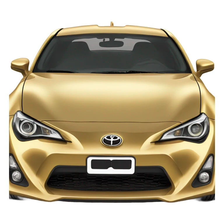 c3p0 themed 2025 Toyota 86  sticker