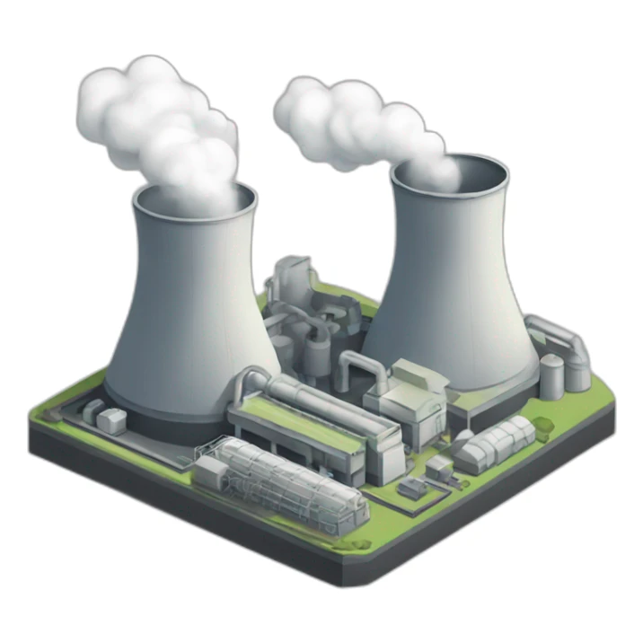 Nuclear factory sticker