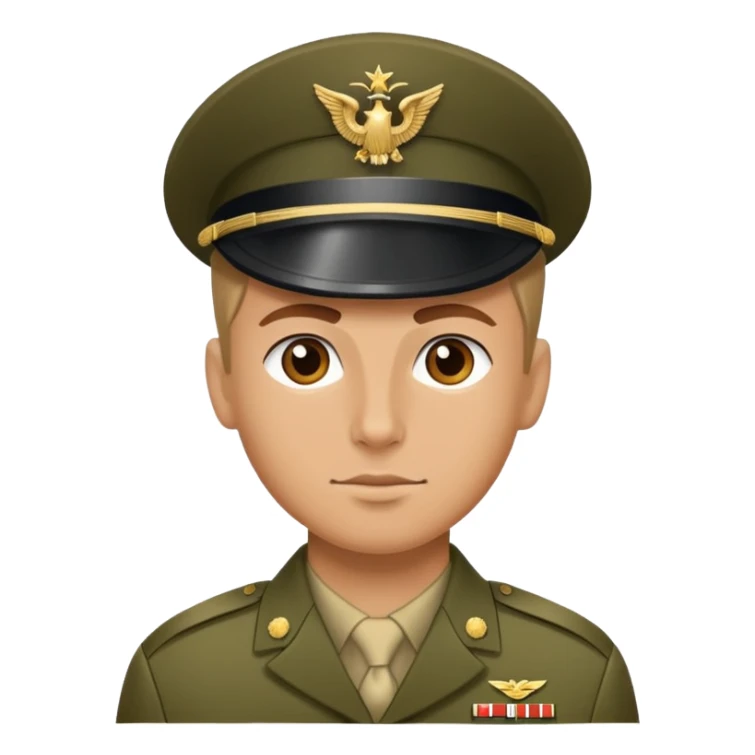 military soldier in uniform sticker