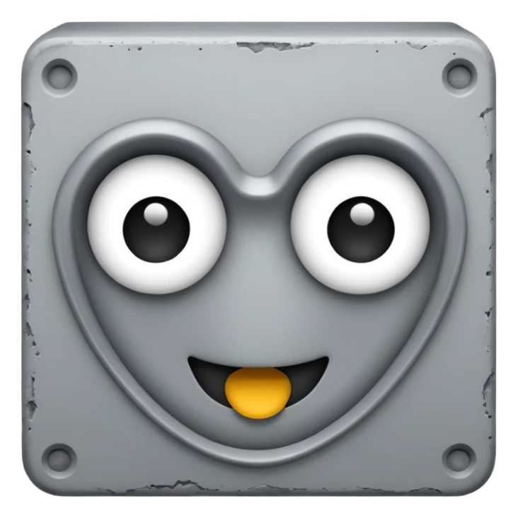 Crée un parpin en béton  sticker