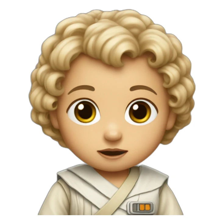 Baby star wars Joda sticker