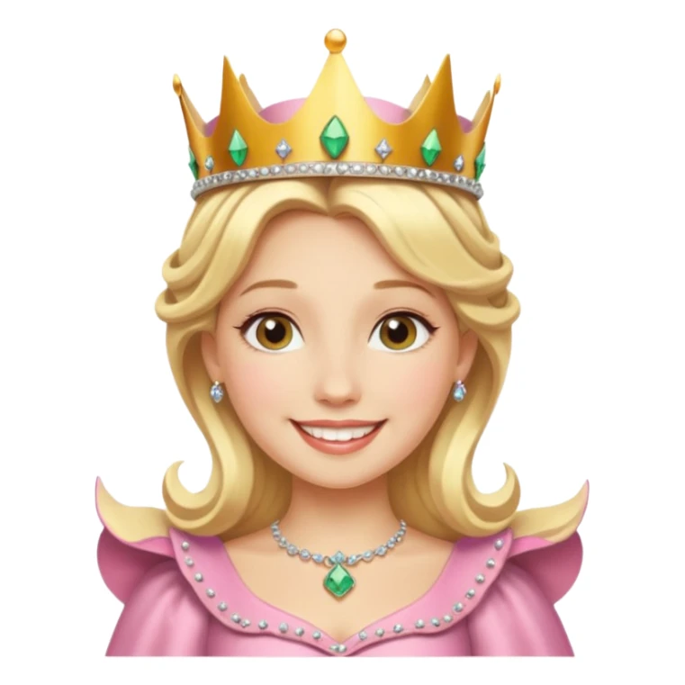 Let’s make a Glinda emoji from wicked. sticker