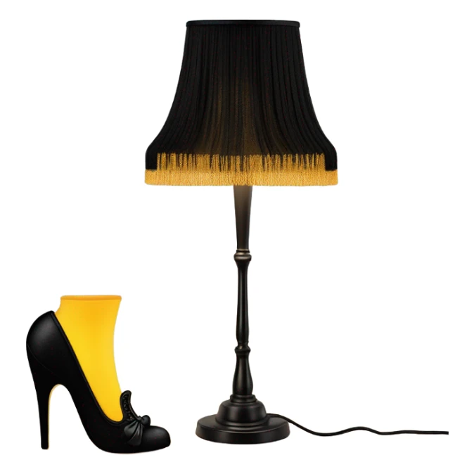 Christmas story leg lamp sticker