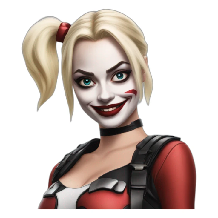 Margot Robbie Harley quinn sticker