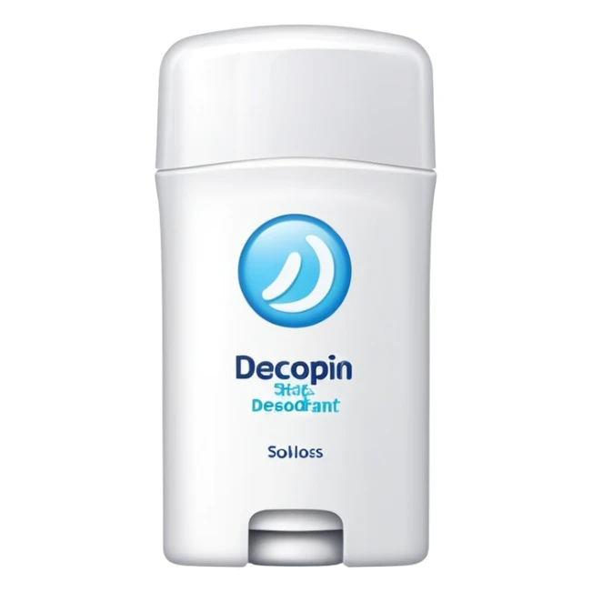 deodorant stick, personal hygiene product sticker
