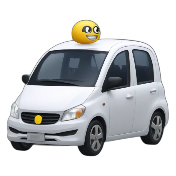 the plastic AI of BOLT TAXI sticker