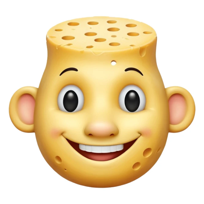 mr cheese, the man made of cheese sticker
