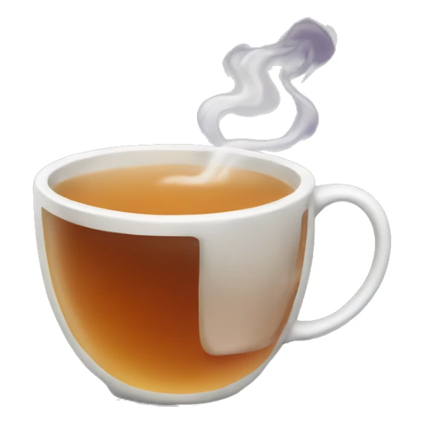 Cup of tea sticker