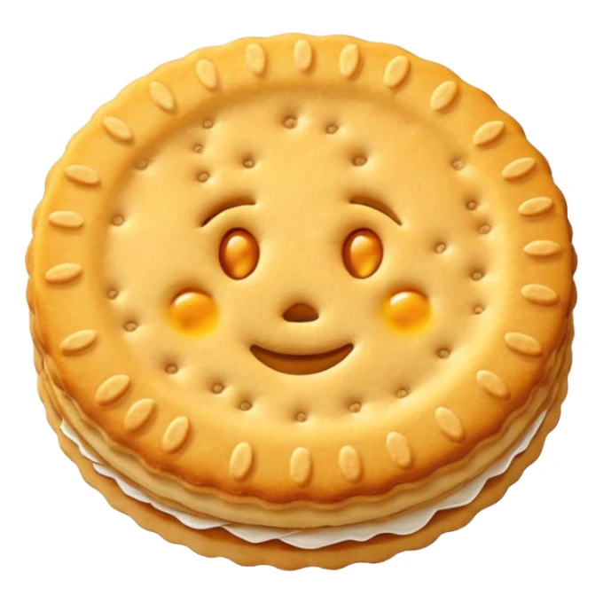 plain ritz cracker without anything sticker