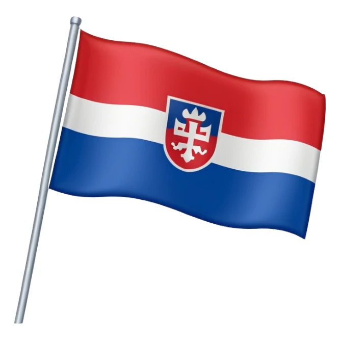 Flag emoji of the Slovak state 1939-1945 sticker