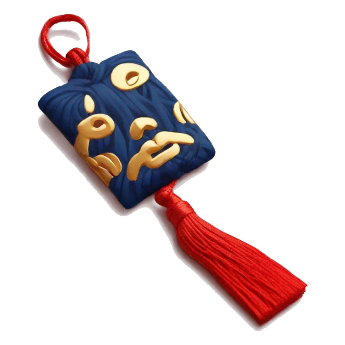 japanese shinto omamori charm sticker